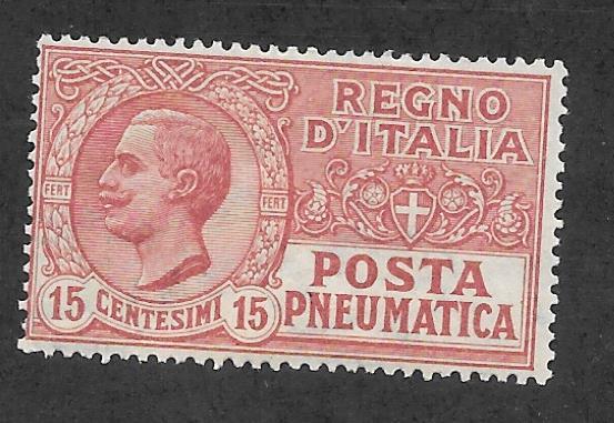 Italy Scott #D3 Mint 15c Pneumatic Post Stamp 2018 CV $16.00