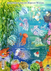 South Africa - 2015 Jellyfish Sheet MNH**