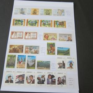 Dominica modern sets 104 stamps All MNH - Offer