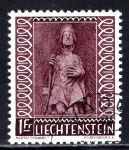 Liechtenstein #352  Used    VF   CV $4.25  ....   3510138