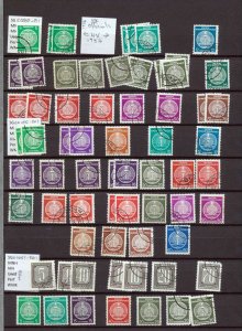 Germany East & West Used mnh mh(Apx 850 Items) (RAZ 811)