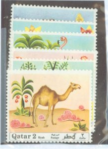 Qatar #238-43 Mint (NH) Single (Complete Set) (Fauna) (Flora)