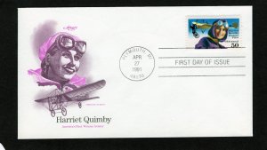 C128 Harriet Quimby, FDC Artmaster