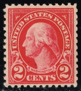 US #554 George Washington; MNH