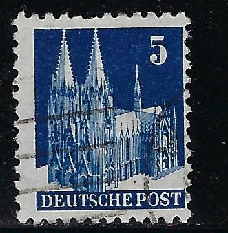 Germany AM Post Scott # 636, used