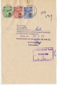 Fiscal / Revenue Germany 1959 