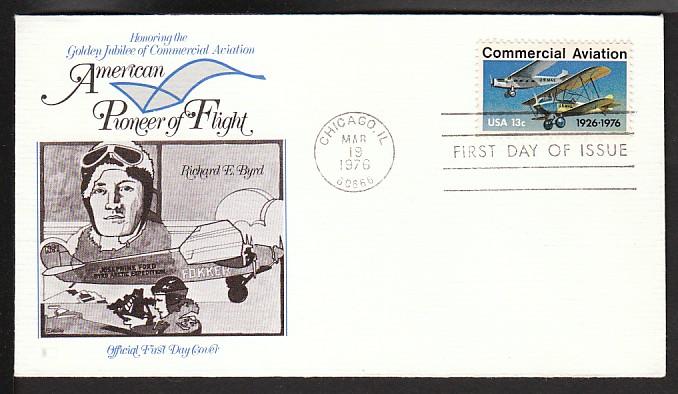 U.S. 1684 Commercial Aviation (Fleetwood)  U/A FDC   (D)