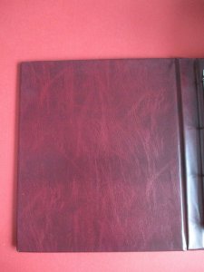 Royal Mail Brown First Day Cover Album with 20 Inner Sleeves Holds 80 Items Used