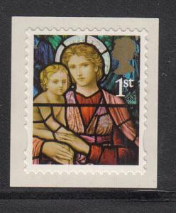 Great Britain 2009 MNH Scott #2718 (1st) Madonna and Child - Stained Glass Wi...