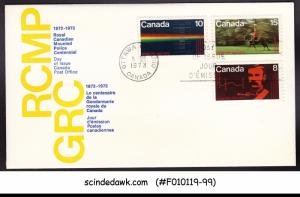 CANADA - 1973 ROYAL CANADIAN MOUNTED POLICE CENTENNIAL - FDC