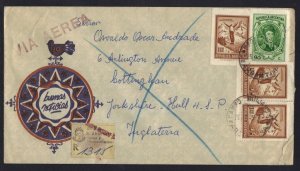 ARGENTINA 1970's EXPRESS AIR MAIL ILLUSTRATED COVER