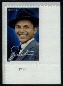 US #4265 Frank Sinatra, MNH Plate # Single (0.85)