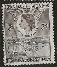 Kenya Uganda  & Tanganyika | Scott # 103 - Used