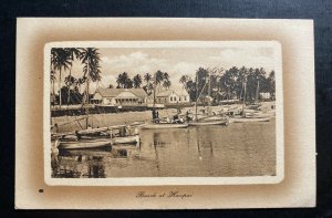 Mint Tonga Postal Stationery RPPC Postcard 1911 Beach At Kaapai