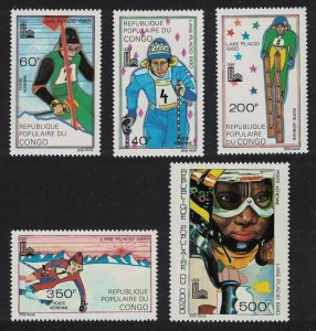 Congo Brazzaville 1979 MNH Stamps Scott C261-265 Sport Olympic Games