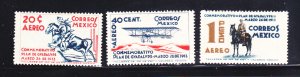 Mexico C82-C84 Set MH Various (B)