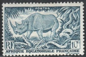 French Equatorial Africa Scott No. 166