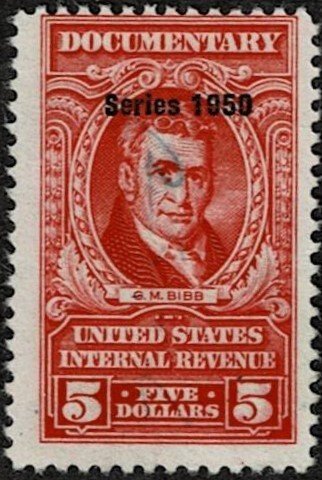 1950 United States Revenue Scott Catalog Number R552 Used