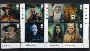 GB 2011 Magical Realms MNH Traffic Light set WS35999