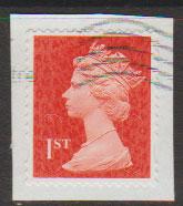 GB QE II Machin SG U2968d - 1st vermillion  - date code M13L - Source  S 