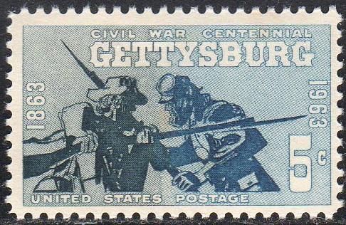 United States 1180 - Mint-NH - Gettysburg (1963)
