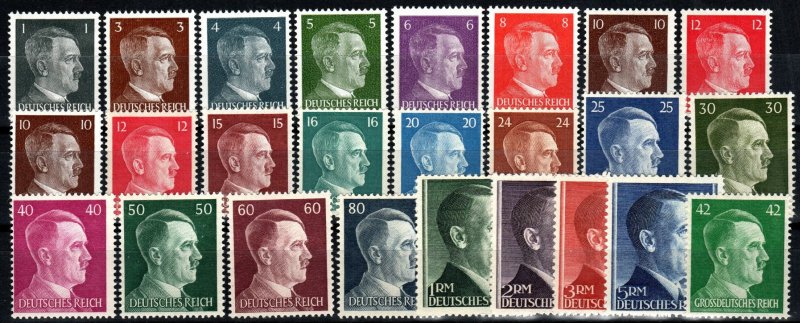 Germany #506-27, 528 MNH  CV $30.00 (X7261)