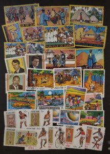 GUINEA Guinee Stamp Lot  Used CTO T7818