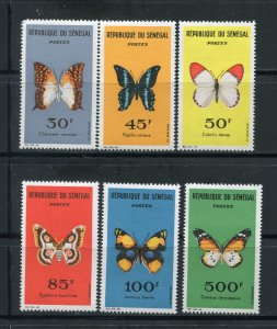 Senegal 221-226 Butterflies Stamp Set Mint Hinged 1963