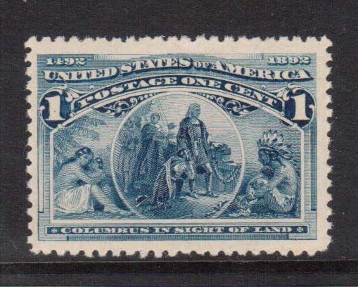 USA #230 XF/NH Jumbo