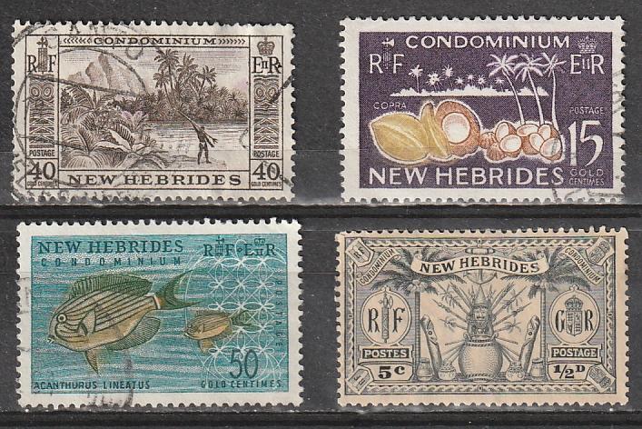 New Hebrides Used & Mint OGLH