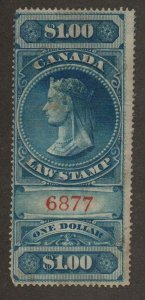 Canada Law Stamp FSC5 Mint no gum