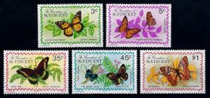 [65673] Grenadines of St. Vincent 1975 Butterflies  MLH