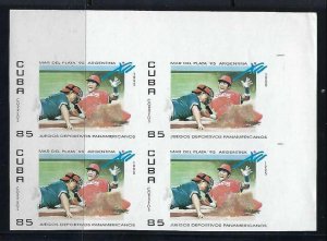 CUBA IMPERF PROOFS  3628 MNH [D3]