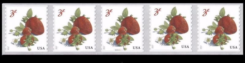 2017 Strawberries PNC5 #P1111 - MNH