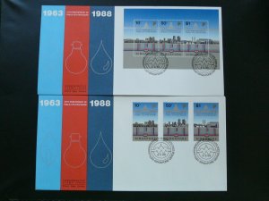 energy electricity gas water utilities board x2 FDC 1988 Singapore 96674