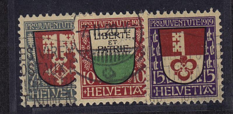 SWITZERLAND #B12-B14 CV $35.00 item #A39