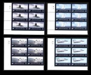 INDIA - 2011 PRESIDENT'S FLEET REVIEW, MUMBAI TRAFFIC LIGHT BLOCK OF 6 -...
