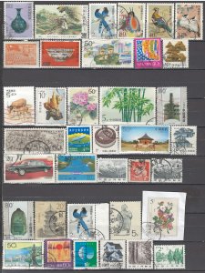 COLLECTION LOT OF #1027 CHINA 37 STAMPS 1949+ CLEARANCE