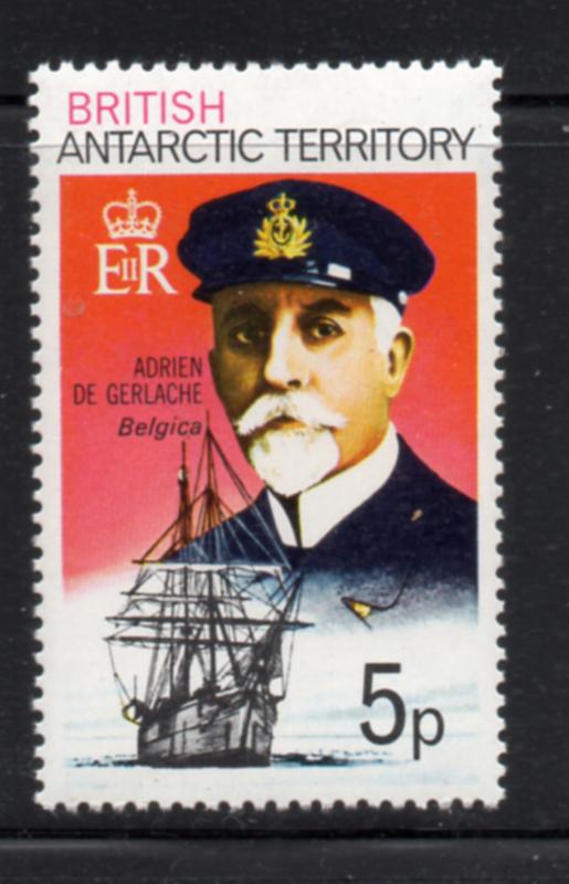 British Antarctic Territory Sc 52 1979 5 p De Gerlache stamp mint NH