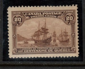 Canada #103 Mint Fine - Very Fine Never Hinged