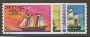 St. Lucia #379-382 Mint (NH) Single (Complete Set)