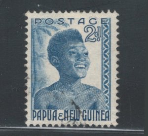 Papua New Guinea 1952 Youth 2p Scott # 124 Used