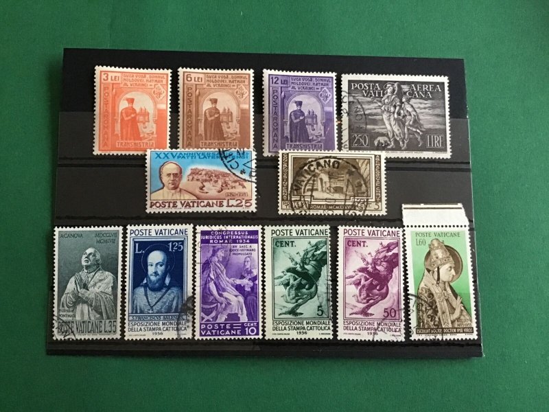 Vatican Mounted Mint & Used Stamps  R44083