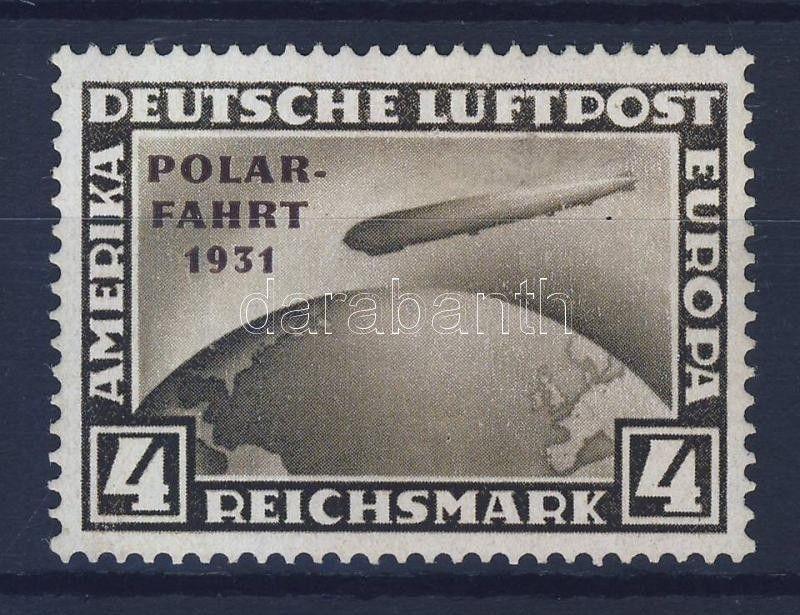 Germany stamp Zeppelin Polarfahrt 4RM 1931 MNH Mi 458 WS186975