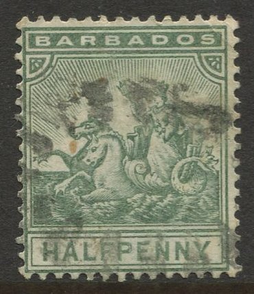 STAMP STATION PERTH Barbados #71 Definitive Issue FU Wmk 2 -1892-1903