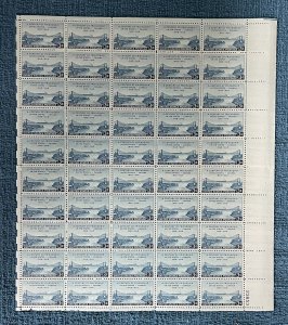 Scott #961, 3c U. S. - Canada Friendship, Mint sheet of 50, MNH