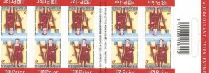 Belgium Belgique 2006 Crossbow man of Brussels booklet of 5 tete-beshes MNH