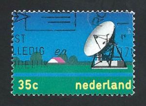 Netherlands - SC# 508 - (35c) - satellite ground station, used