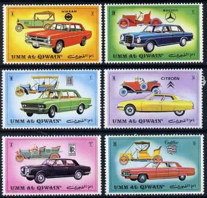 Umm Al Qiwain 1972 Cars (Vintage & Modern) unmounted ...