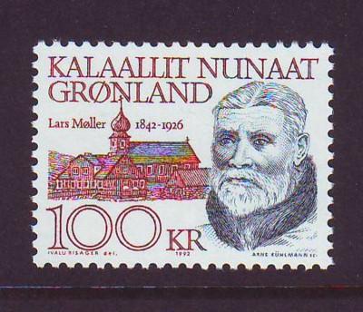 Greenland Sc 242-9 1991 Famous Men stamps  mint NH